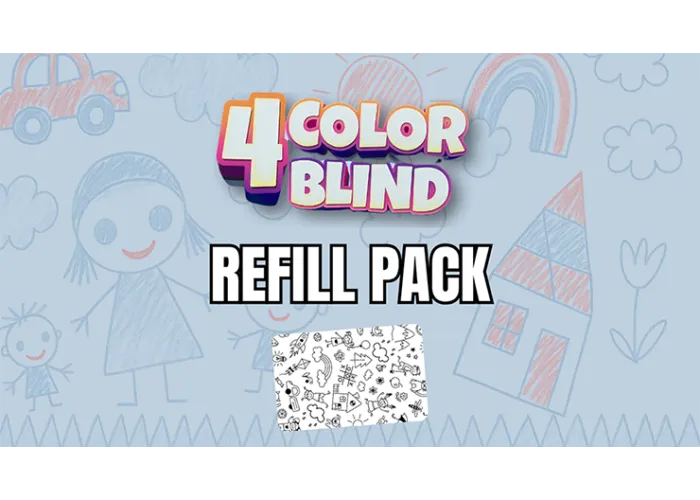 4 Color Blind Refill by Guillaume Bienne