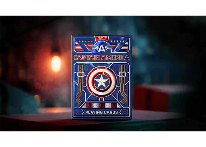 Captain America Playing Cards by theory11