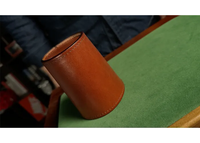 MS Leather Chop Cup by Bond Lee & MS Magic (Brown)