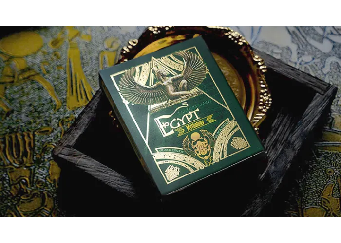 Egypt Mythology Black Edition (Green, Nile) Playing Cards