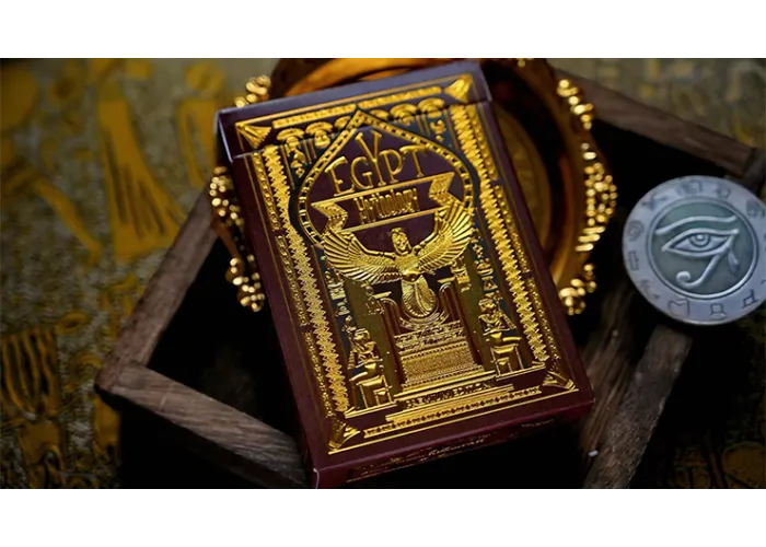 Egypt Mythology Premium Edition (Ruby) Playing Cards