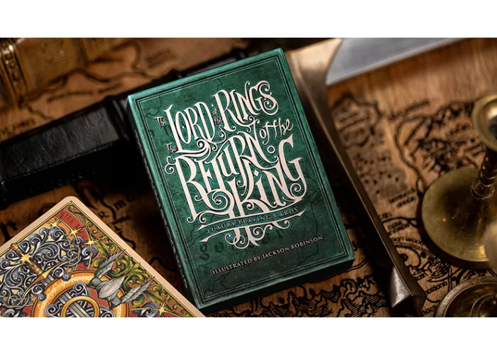 The Lord of the Rings - Return of the King Playing Cards by Kings Wild Project(Green)