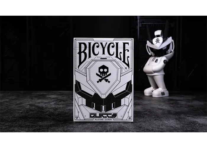 Bicycle Quiccs Ghost White Playing Cards