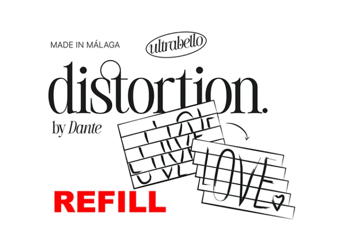 Distortion (Refill, 25 pieces) by Dante and Ultrabello