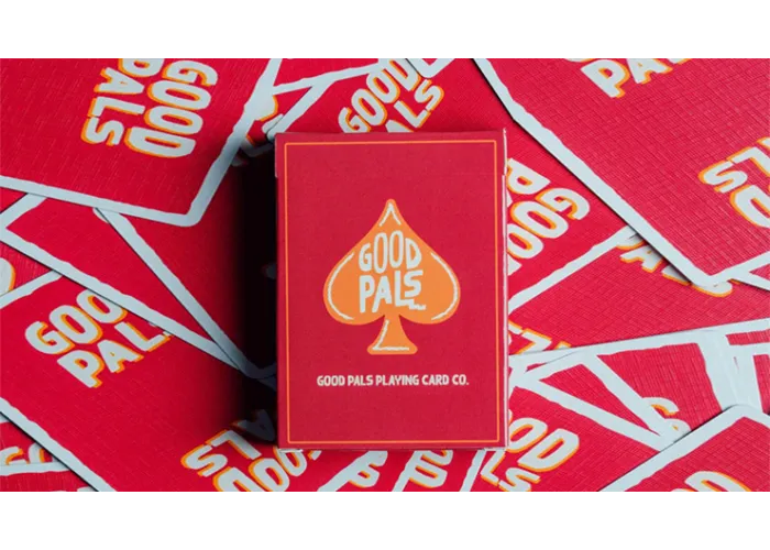 Good Pals Red Logo Playing Cards
