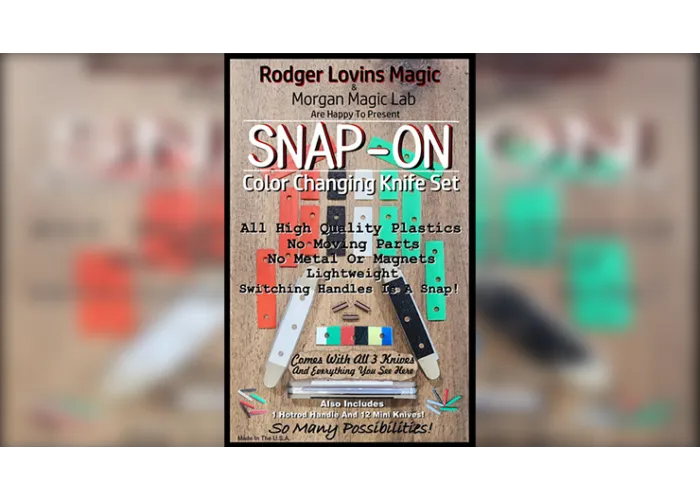 SNAP-ON Color Changing Knife Set by Rodger Lovins