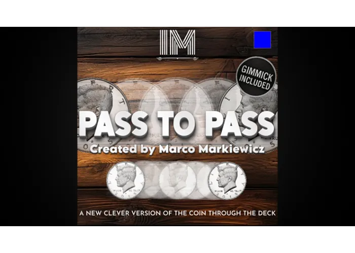 Pass To Pass (Blue) by Marco Markiewicz