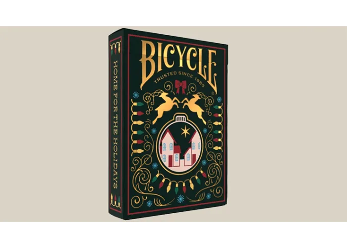 Bicycle Home for the Holidays Playing Cards by US Playing Cards