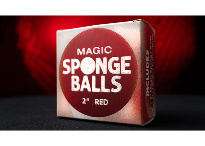 Magic Sponge Balls 50PK RED 2" by Murphy's Magic