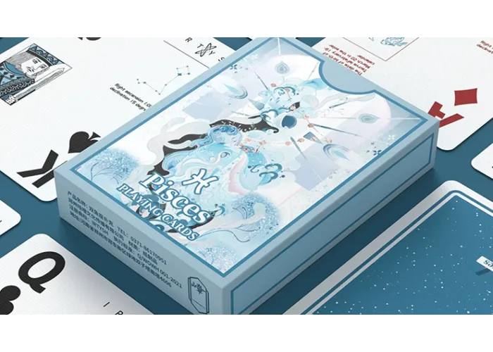Pisces Playing Cards by WohStudio