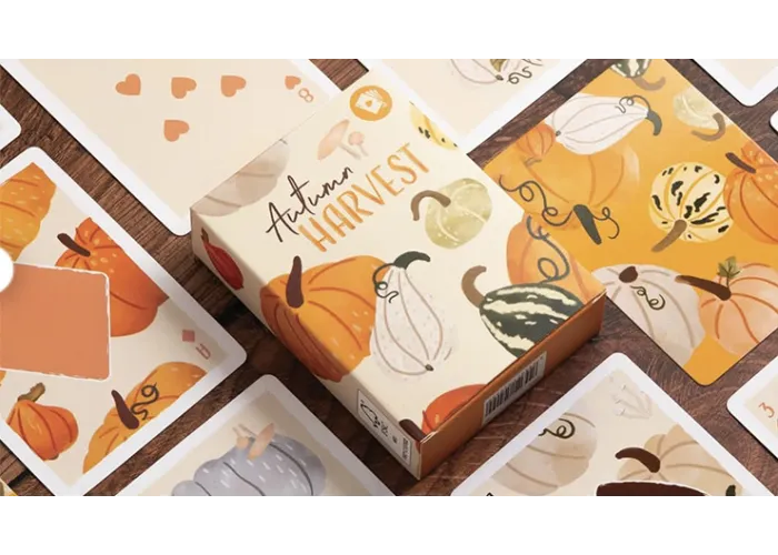 Autumn Harvest Playing Cards by Puckator UK