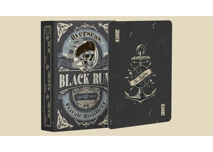 Black Rum Playing Cards
