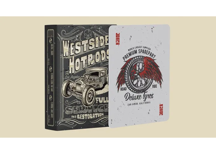 Westside Hotrods Playing Cards