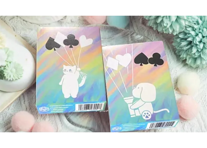Kitten Diary - Colorful Edition Playing Cards by ACPC