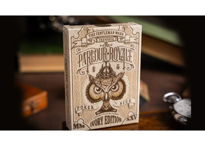 The Parlour Royale Ivory Edition (Red Edge Printing) Playing Cards