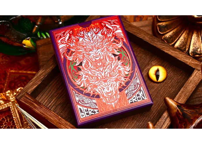 The Norse Myths Series (Fenrir) Playing Cards