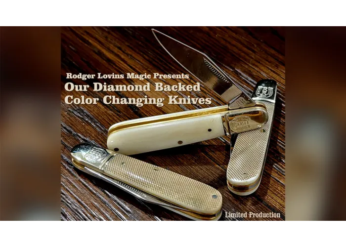 Diamond Back Knife Set by Rodger Lovins