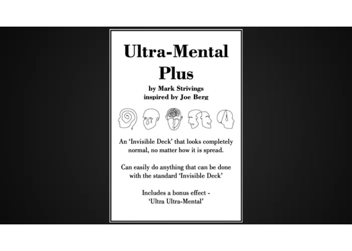 Ultra-Mental Plus by Mark Strivings (Red)