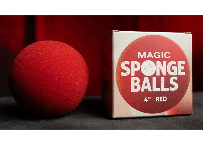 Magic Sponge Balls 1PK red 4" by Murphy's Magic