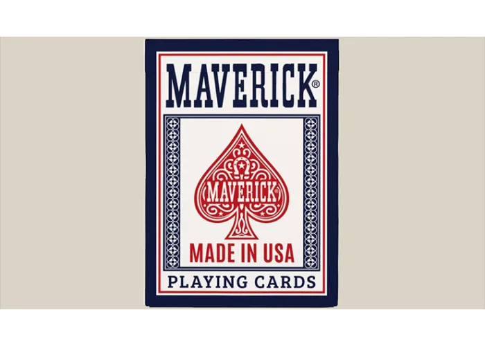 Maverick Made in the USA (Blue) Playing Cards