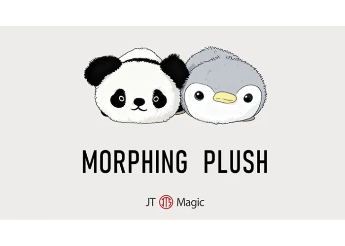 Morphing Plush (Panda to Penguin Grey) by Jackie Zhao and JT Magic