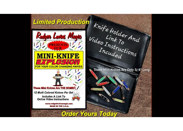 Mini- Knife Explosion by Rodger Lovins