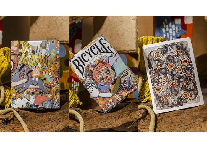 Bicycle Reen Barrera Muscle Land Playing Cards