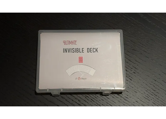 Ultimate Invisible Deck by Sway Liu and JT Magic (Blue)