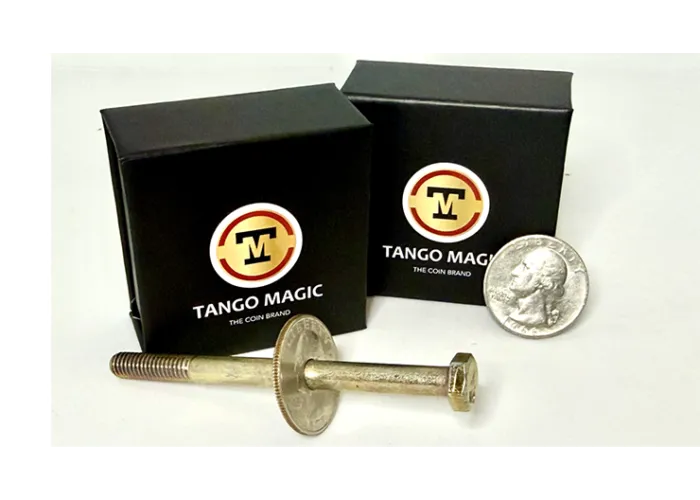 Screw Coin (US Quarter) by Tango Magic