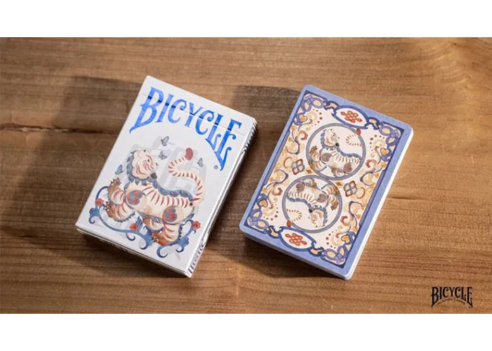 Bicycle Mascot (Tiger Sniffs the Rose) Playing Cards