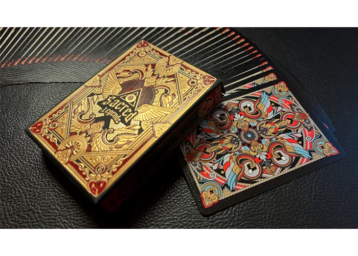 Sacred Legends Black Edition Playing Cards  by HypieLab