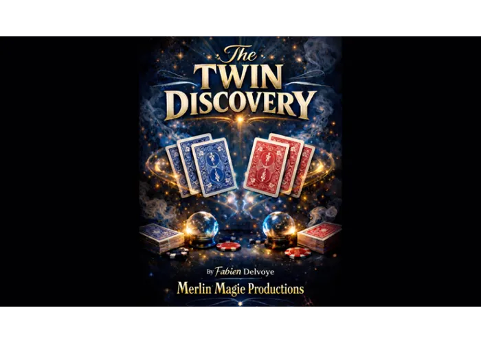 The Twin Discovery by Fabien Delvoye & Merlin Magie Productions (Blue)