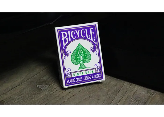 Mini Bicycle Cards (Purple)