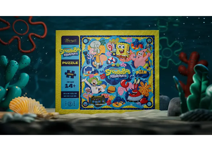 SpongeBob SquarePants Jigsaw Puzzle by theory11