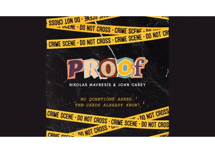 PROOF! by Nikolas Mavresis and John Carey