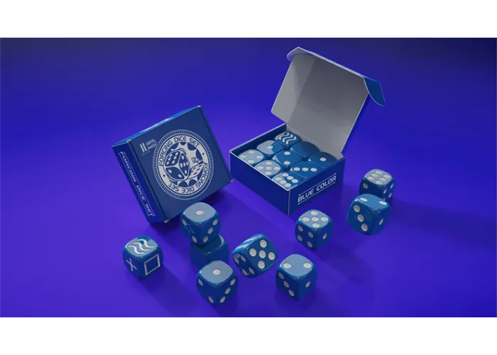 Forcing Dice Set by IARVEL Magic (Blue)