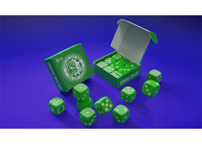 Forcing Dice Set by IARVEL Magic (Green)