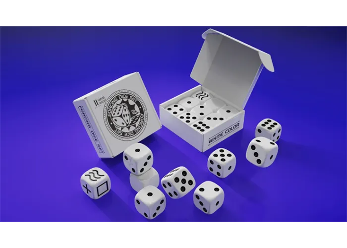 Forcing Dice Set by IARVEL Magic (White)