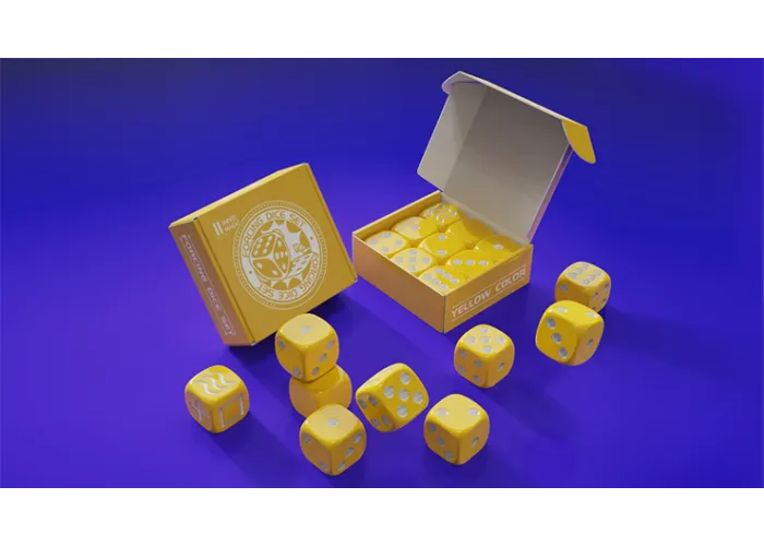 Forcing Dice Set by IARVEL Magic (Yellow)