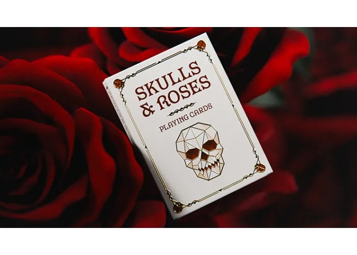Skulls & Roses Playing Cards