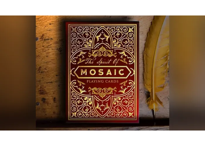 The Spirit of The Mosaic (Red) Playing Cards