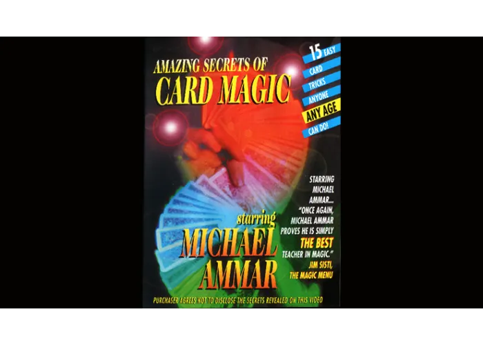 Amazing Secrets of Card Magic by Michael Ammar video DOWNLOAD