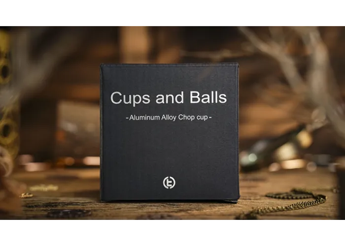 Aluminum Alloy Cups and Balls Matching Chop Cup by TCC Magic