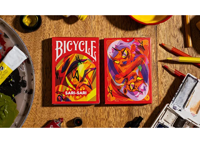 Bicycle Sari Sari (Code Red Edition) Playing Cards
