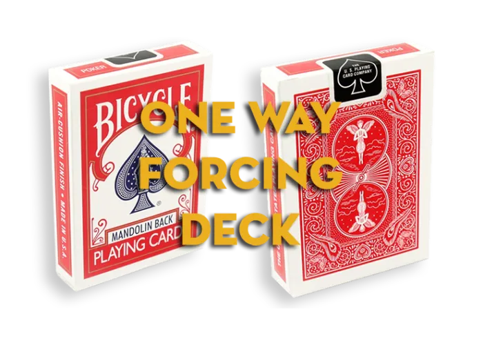Mandolin Forcing - Forcierdeck einfach (rot)