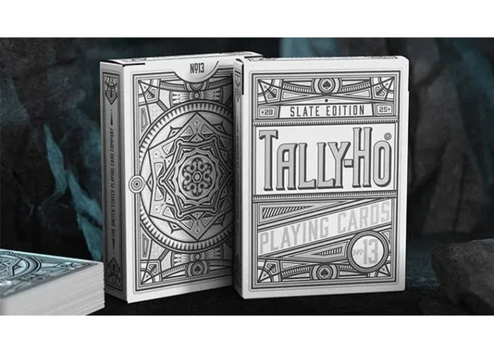 Slate Tally-Ho Playing Cards by Kings Wild Project
