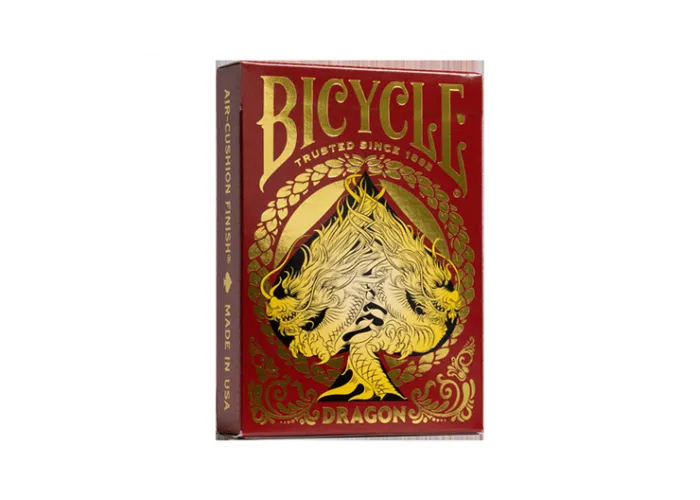 Bicycle Dragon Red Playing Cards by US Playing Card Co