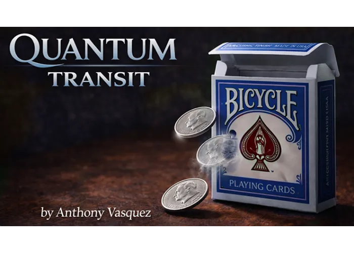Quantum Transit (Blue) by Anthony Vasquez