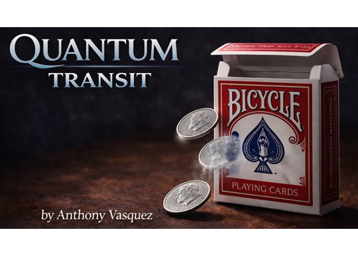 Quantum Transit (Red) by Anthony Vasquez
