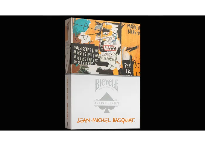Bicycle Jean-Michel Basquiat (Box Set Red/Blue) by US Playing Cards